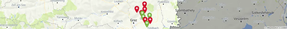 Map view for Pharmacy emergency services nearby Weiz (Steiermark)
